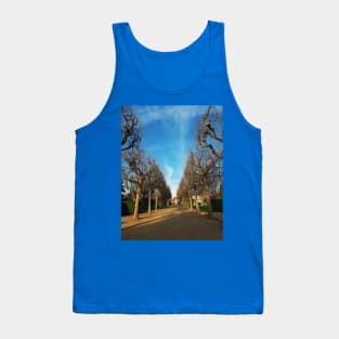 Bare trees alley Tank Top